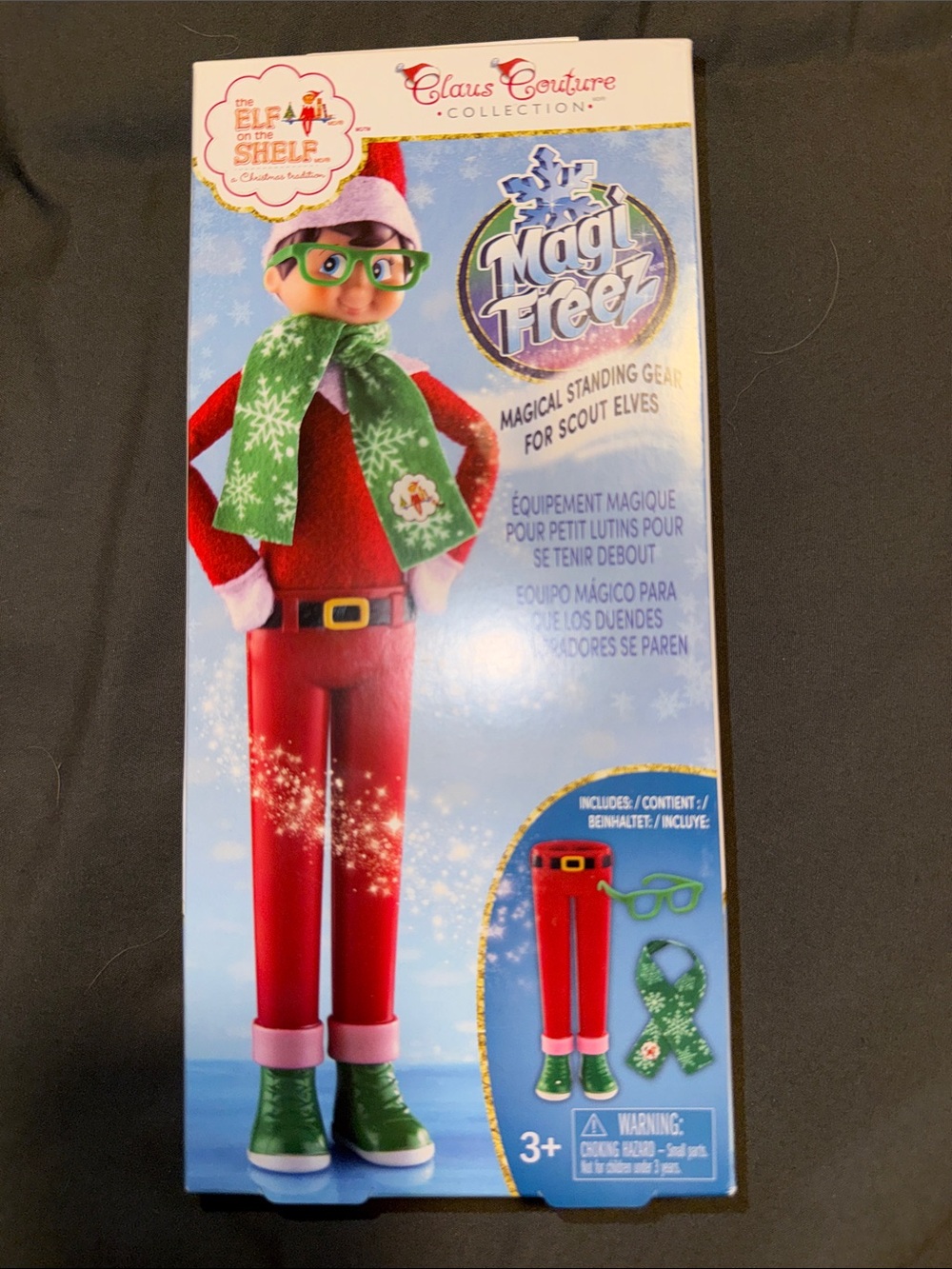 Elf on the Shelf MagiFreeze Scout Elf Costume Accessory Set - Red/Green